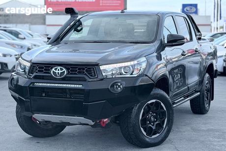 Grey 2018 Toyota Hilux Dual Cab Utility Rugged X (4X4)