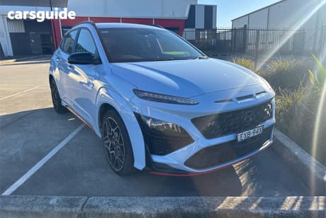Blue 2022 Hyundai Kona Wagon N