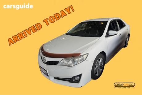 White 2012 Toyota Camry Sedan Atara Sl