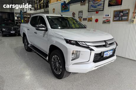 White 2021 Mitsubishi Triton Double Cab Pick Up Gls (4X4)