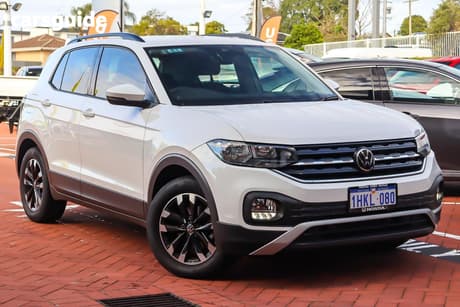 White 2021 Volkswagen T-Cross Wagon 85Tsi Life