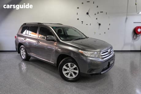 Grey 2011 Toyota Kluger Wagon Kx-R (Fwd) 7 Seat