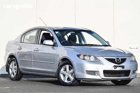 Silver 2006 Mazda 3 Sedan Maxx
