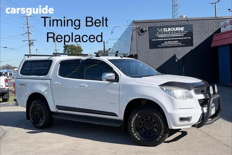 White 2014 Holden Colorado Crew Cab Pickup Ltz (4X4)