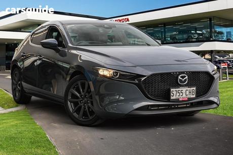 Grey 2020 Mazda 3 Hatchback G20 Touring