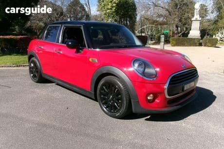 Red 2019 Mini Cooper Hatchback S 60 Years Edition 5D Hatch