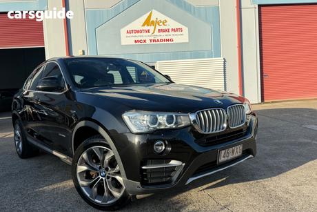 Black 2016 BMW X4 Coupe Xdrive 20D