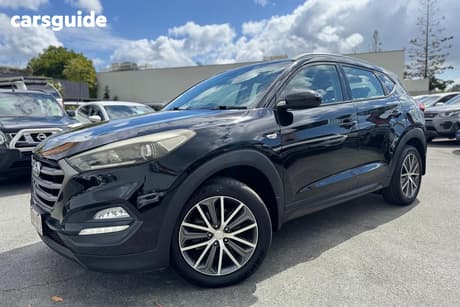 Black 2015 Hyundai Tucson Wagon Active X (Fwd)