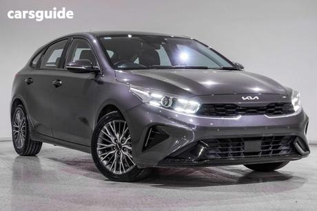 Grey 2021 Kia Cerato Hatchback Sport+