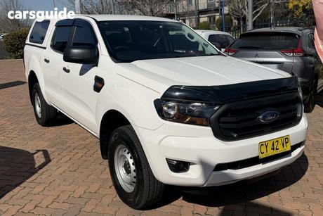 White 2021 Ford Ranger Double Cab Pick Up Xl 2.2 Hi-Rider (4X2)