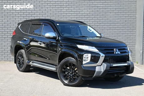 Black 2024 Mitsubishi Pajero Sport Wagon Gsr (4Wd) 7 Seat
