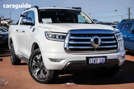 White 2020 GWM UTE Dual Cab Utility Cannon (4X4)