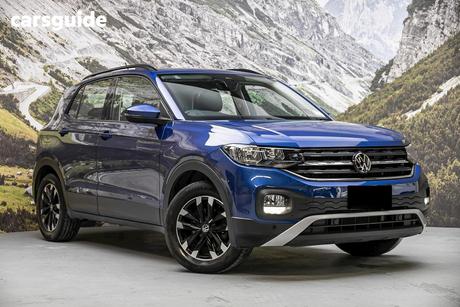 Blue 2023 Volkswagen T-Cross Wagon 85Tfsi Life