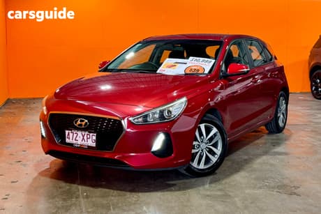Red 2017 Hyundai I30 Hatchback Active