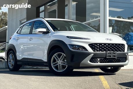 White 2022 Hyundai Kona Wagon (Fwd)