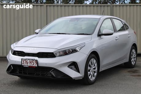 Silver 2023 Kia Cerato Hatchback S