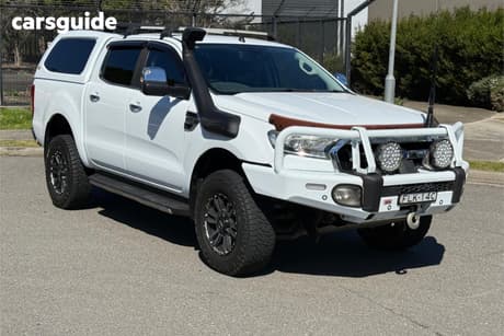 White 2018 Ford Ranger Super Cab Utility Xlt 3.2 (4X4) (5 Yr)