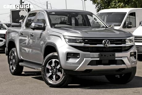 Silver 2026 Volkswagen Amarok Dual Cab Utility Style Tdi600 4Motion
