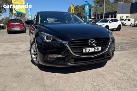 Black 2018 Mazda 3 Hatchback Sp25 Gt (5Yr)