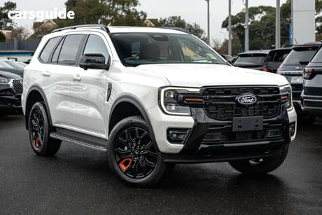 White 2026 Ford Everest Wagon Platinum (4Wd)
