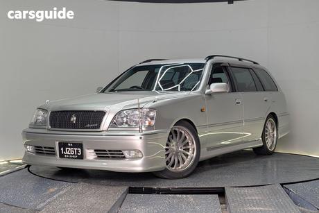 Silver 2000 Toyota Crown SUV ATHLETE V WAGON 4SP 2.5T