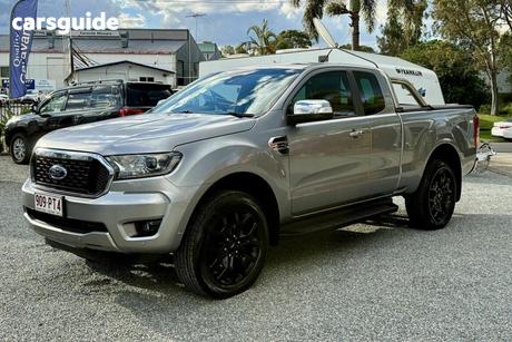 Silver 2020 Ford Ranger Ute Tray XLT