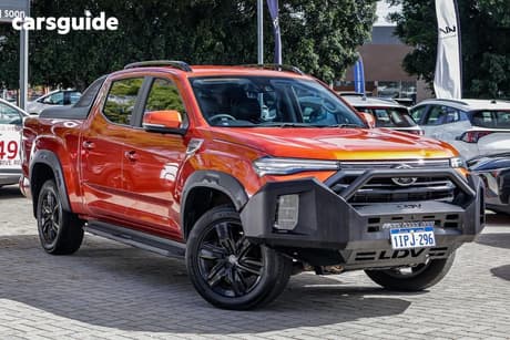 Orange 2023 LDV T60 Double Cab Utility Max Pro (4X4)