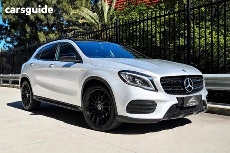 Silver 2018 Mercedes-Benz GLA180 Wagon 180