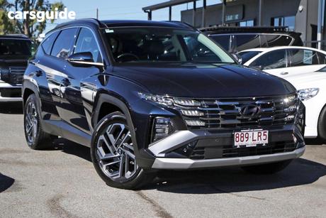 Blue 2025 Hyundai Tucson Wagon Premium (Awd)