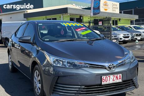Grey 2018 Toyota Corolla Sedan Ascent