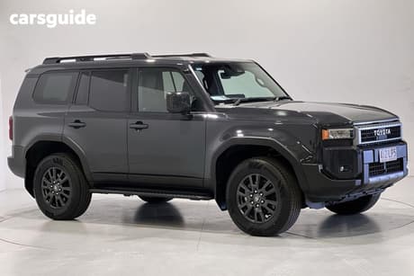 Grey 2024 Toyota Landcruiser Prado Wagon Gxl