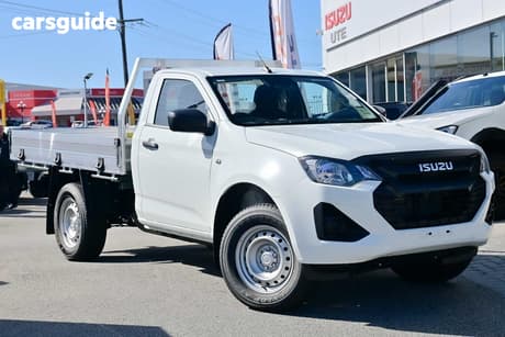 White 2026 Isuzu D-MAX Cab Chassis Sx (4X2) High-Ride