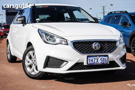 White 2023 MG MG3 Hatchback Core