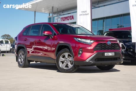 Red 2024 Toyota RAV4 Wagon Gx (2Wd) Hybrid