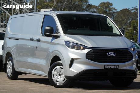 Silver 2025 Ford Transit Custom Van 320S Sport (Swb)