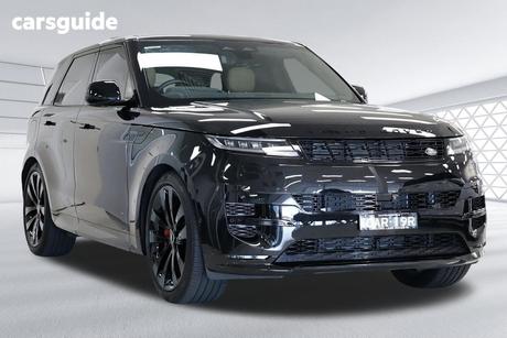 Black 2025 Land Rover Range Rover Sport Wagon P530 Autobiography (390Kw)