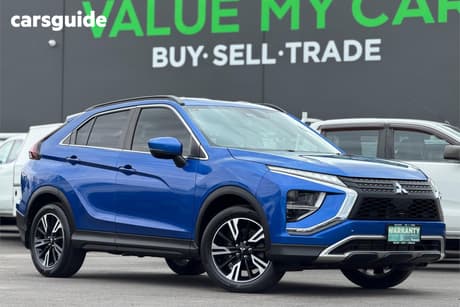 Blue 2021 Mitsubishi Eclipse Cross Wagon Aspire (2Wd)