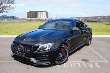 Black 2021 Mercedes-Benz C63 Coupe S