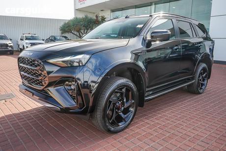 Black 2026 Isuzu MU-X Wagon X-Terrain (4X4)