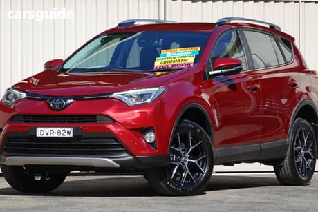Red 2018 Toyota RAV4 Wagon Gxl (2Wd)