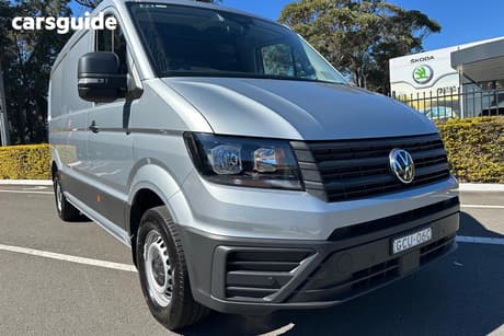 Silver 2026 Volkswagen Crafter Van 35 Tdi410 Mwb Fwd (3.55T)