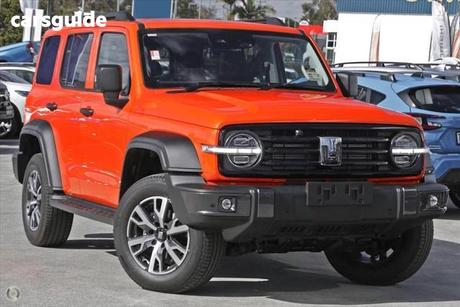 Orange 2026 GWM Tank 300 Wagon Ultra Phev