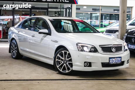 White 2017 Holden Caprice Sedan V