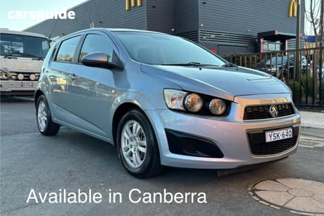 Blue 2012 Holden Barina Hatchback