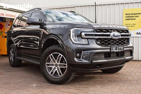Grey 2024 Ford Everest Wagon Trend (4Wd)