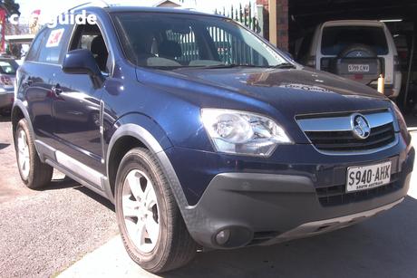 Blue 2010 Holden Captiva Wagon 5 (Fwd)