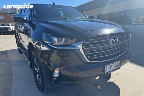 Black 2023 Mazda BT-50 Dual Cab Pick-up Gt (4X4)