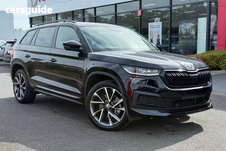 Black 2022 Skoda Kodiaq Wagon Sportline (4X4)