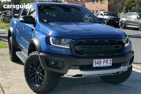 Blue 2021 Ford Ranger Double Cab Pick Up Raptor 2.0 (4X4)