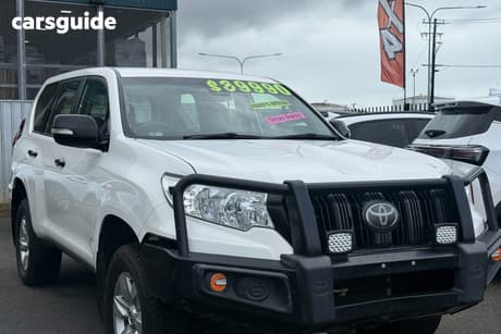 White 2021 Toyota Landcruiser Prado Wagon Gx